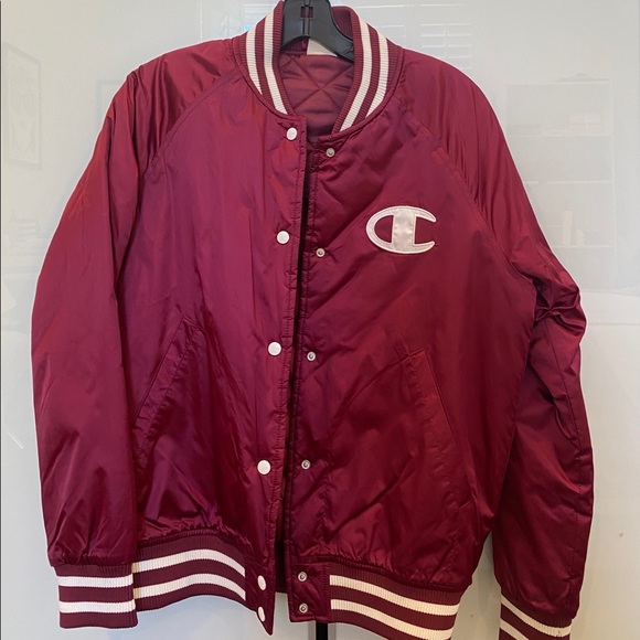 Champion Jackets Coats Champion Varsity Jacket Poshmark